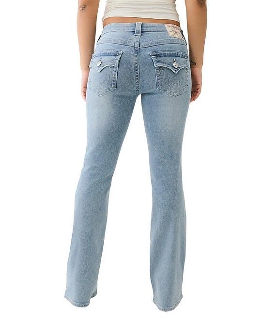 True Religion Becca Light Denim Mid Rise Bootcut Jeans Product Image