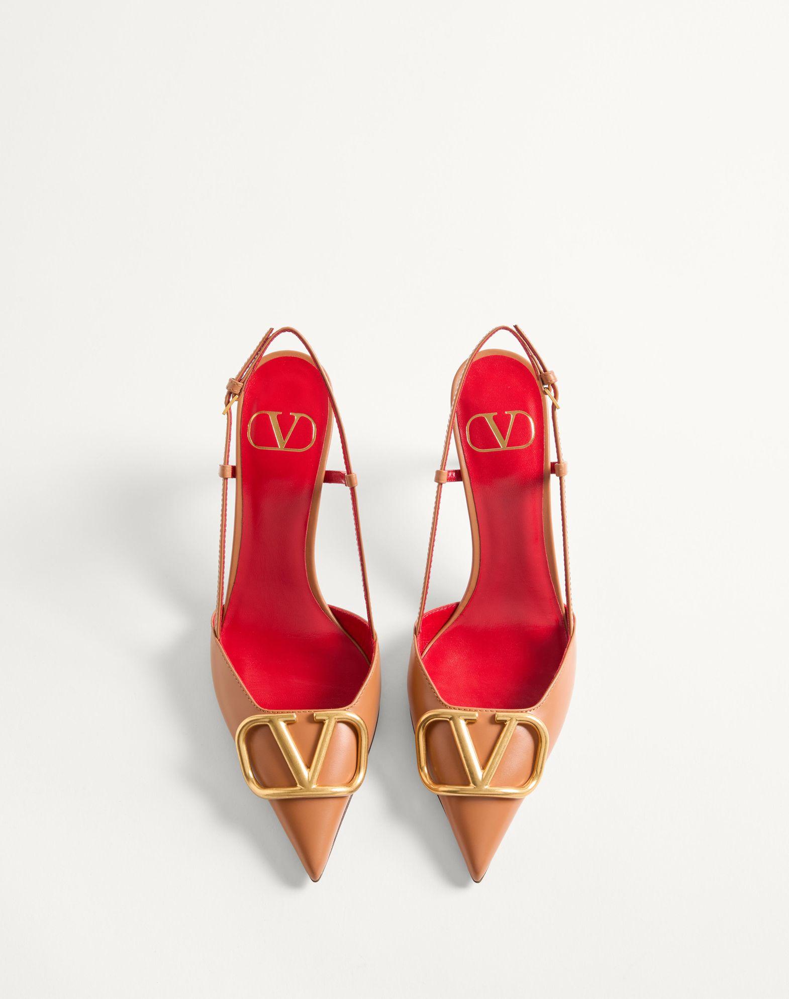 Vlogo Signature Calfskin Slingback Pump 80Mm / 3.15 In. Product Image