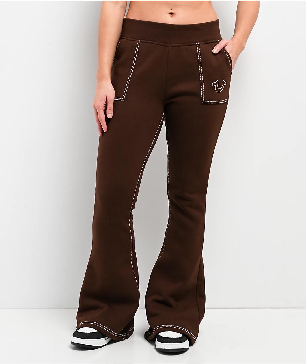 True Religion Big T Burlwood Flare Sweatpants Product Image