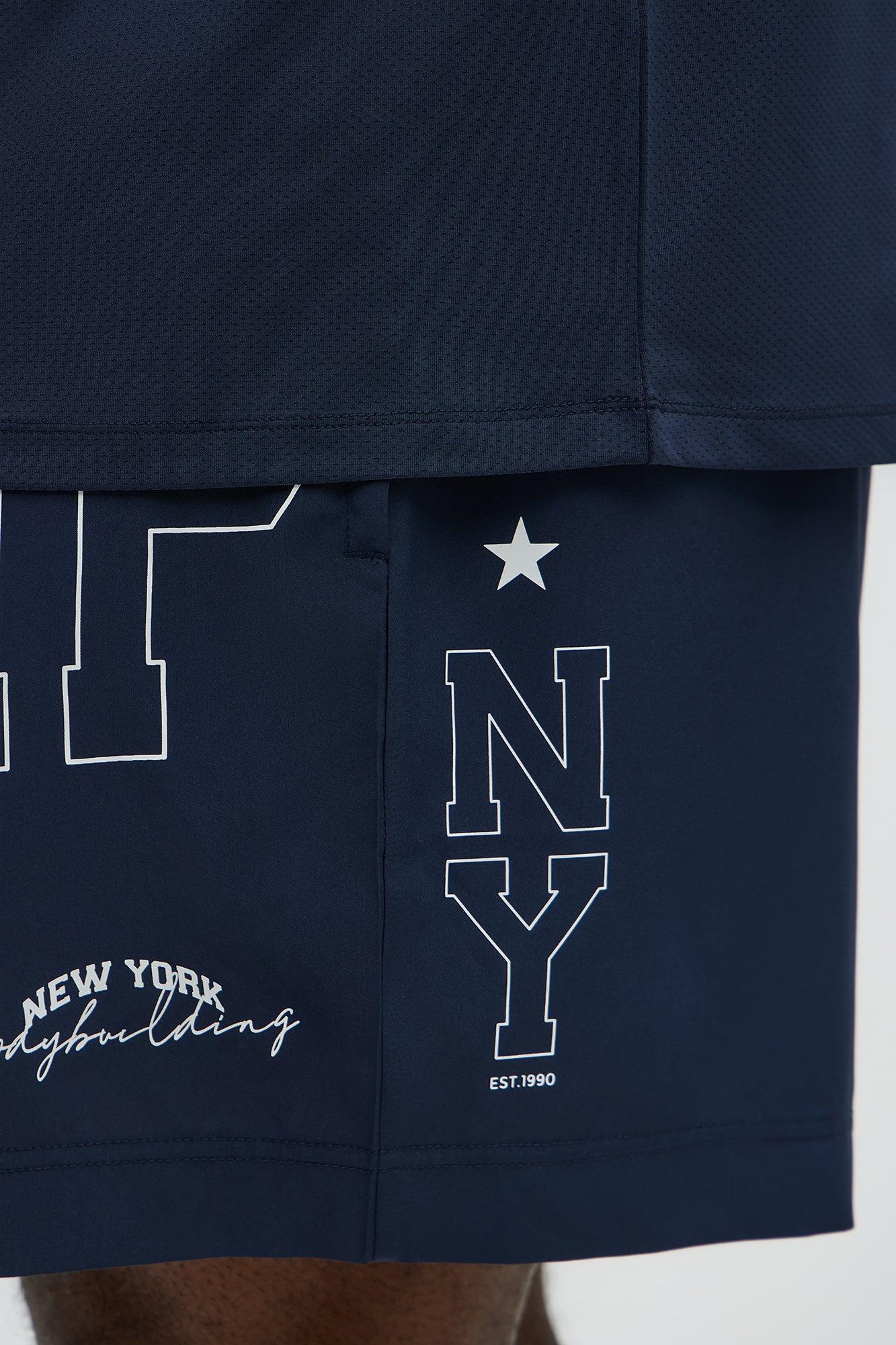 NY Champ Active Mid Short - Navy Product Image