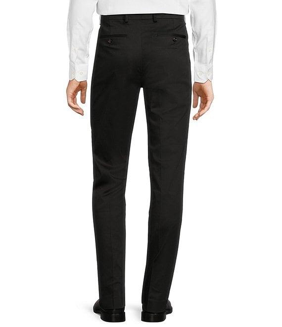 Murano Alex Slim Fit Sateen Suit Separates Solid Dress Pants Product Image