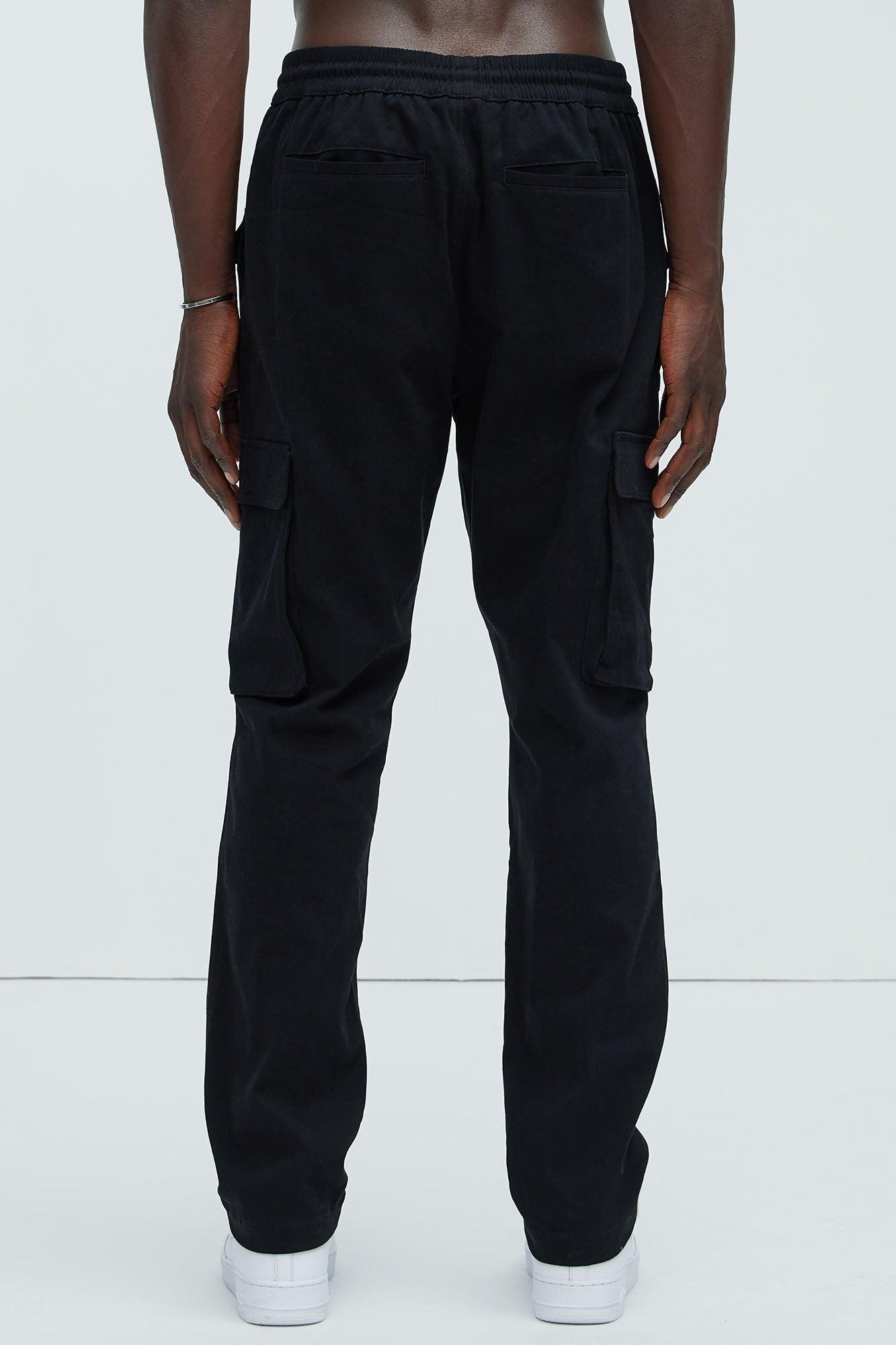 Cadet Utility Slim Cargo Pants - Black Product Image