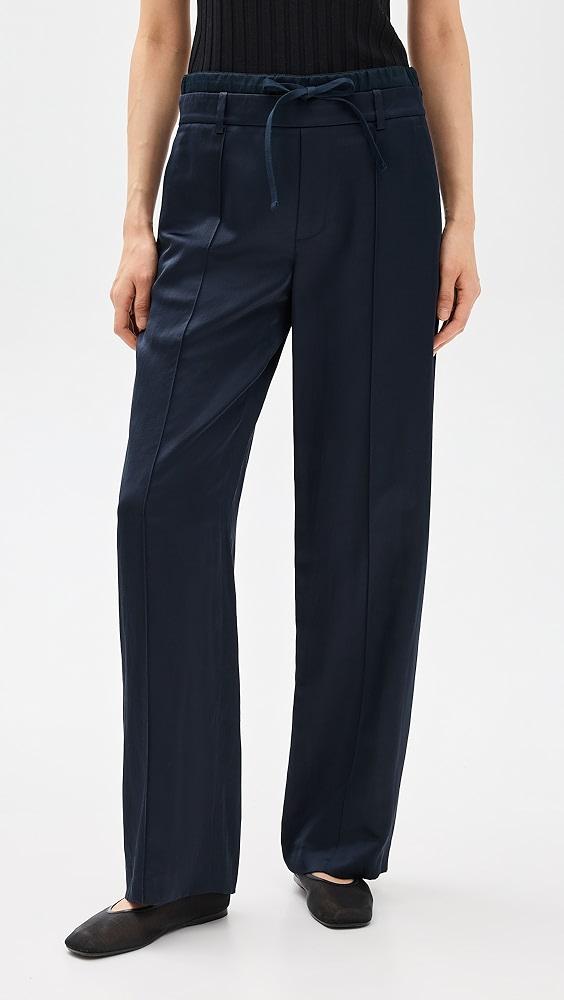Vince Mid Rise Double Waistband Drawstring Pants | Shopbop Product Image