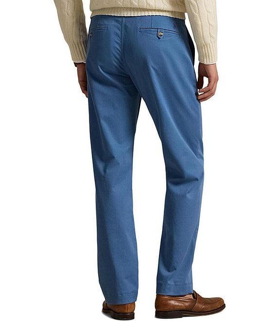 Polo Ralph Lauren Straight Fit Flat Front Stretch Twill Chino Pants Product Image
