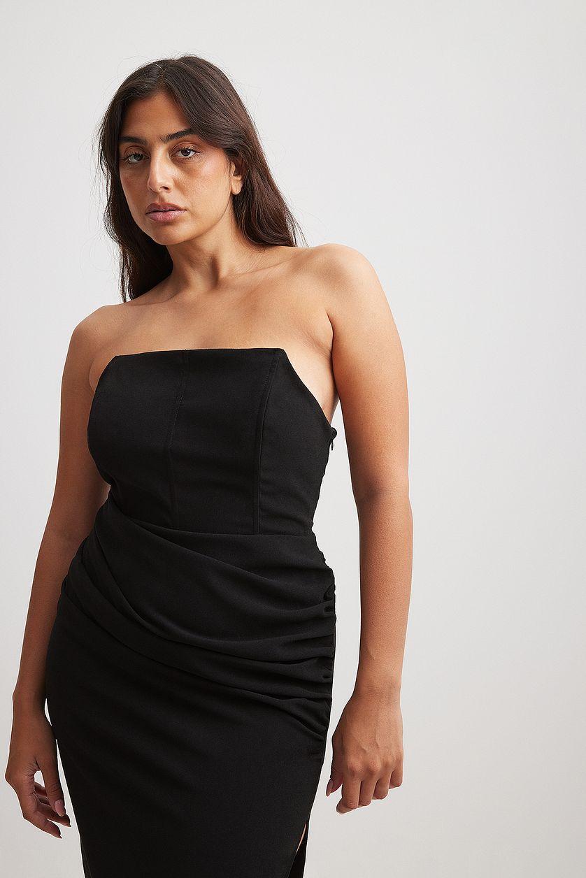 Bandeau Corset Midi Dress Product Image