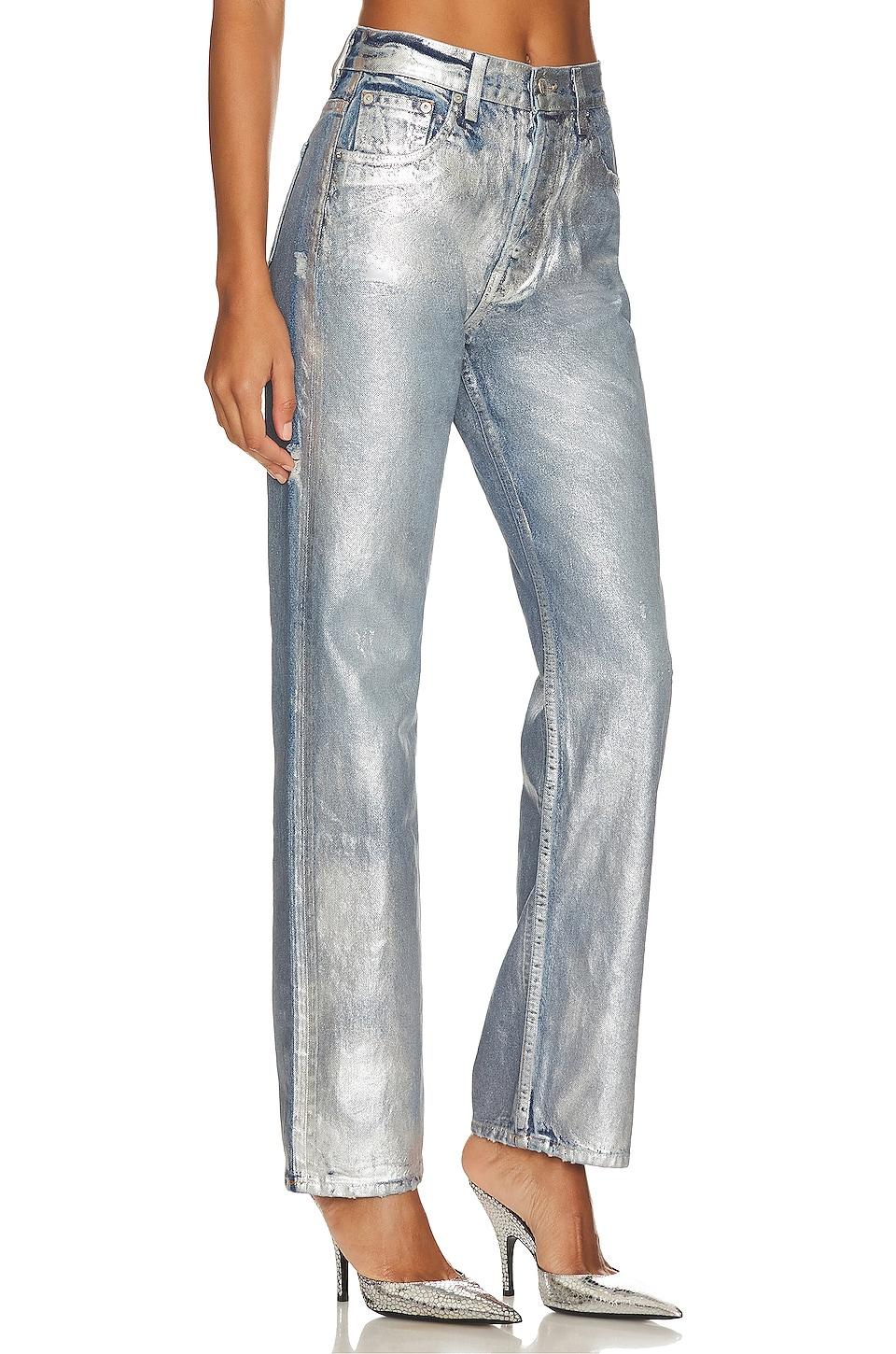 High Rise Straight Jeans Product Image