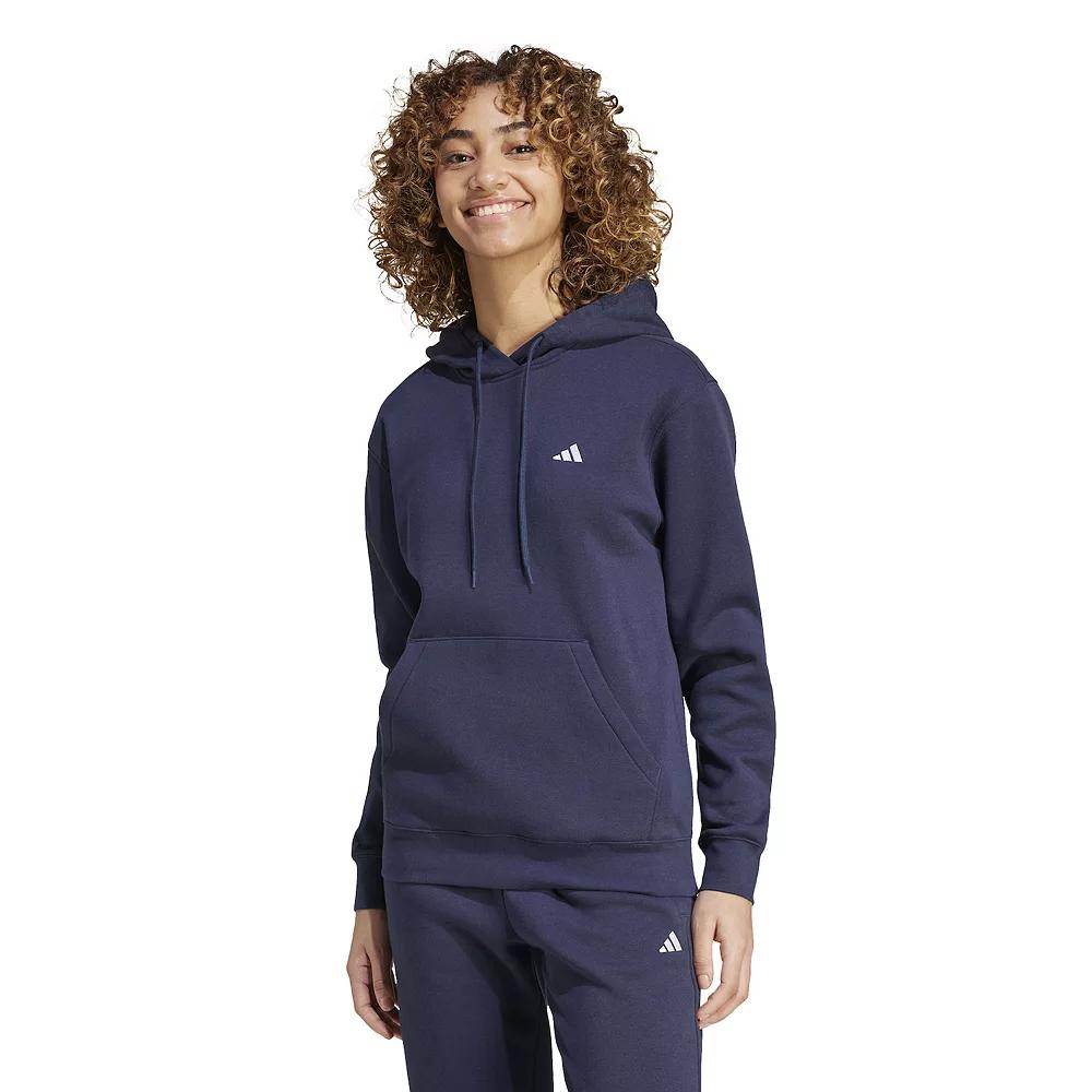Women's adidas Essentials Feel Cozy Sportswear Hoodie, Size: XS, Legend Ink Product Image