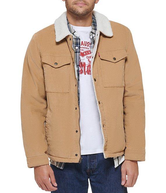 Levi's® Corduroy Sherpa-Lined Depot Jacket Product Image