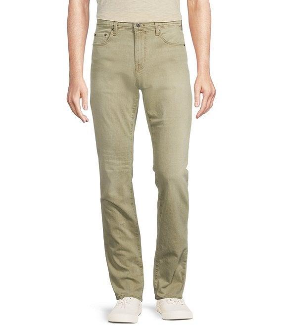 Cremieux Premium Denim Straight Fit Faded Stretch Jeans Product Image