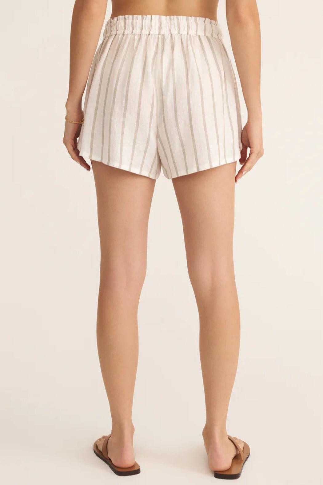 PERFECT LINEN STRIPED SHORT Product Image