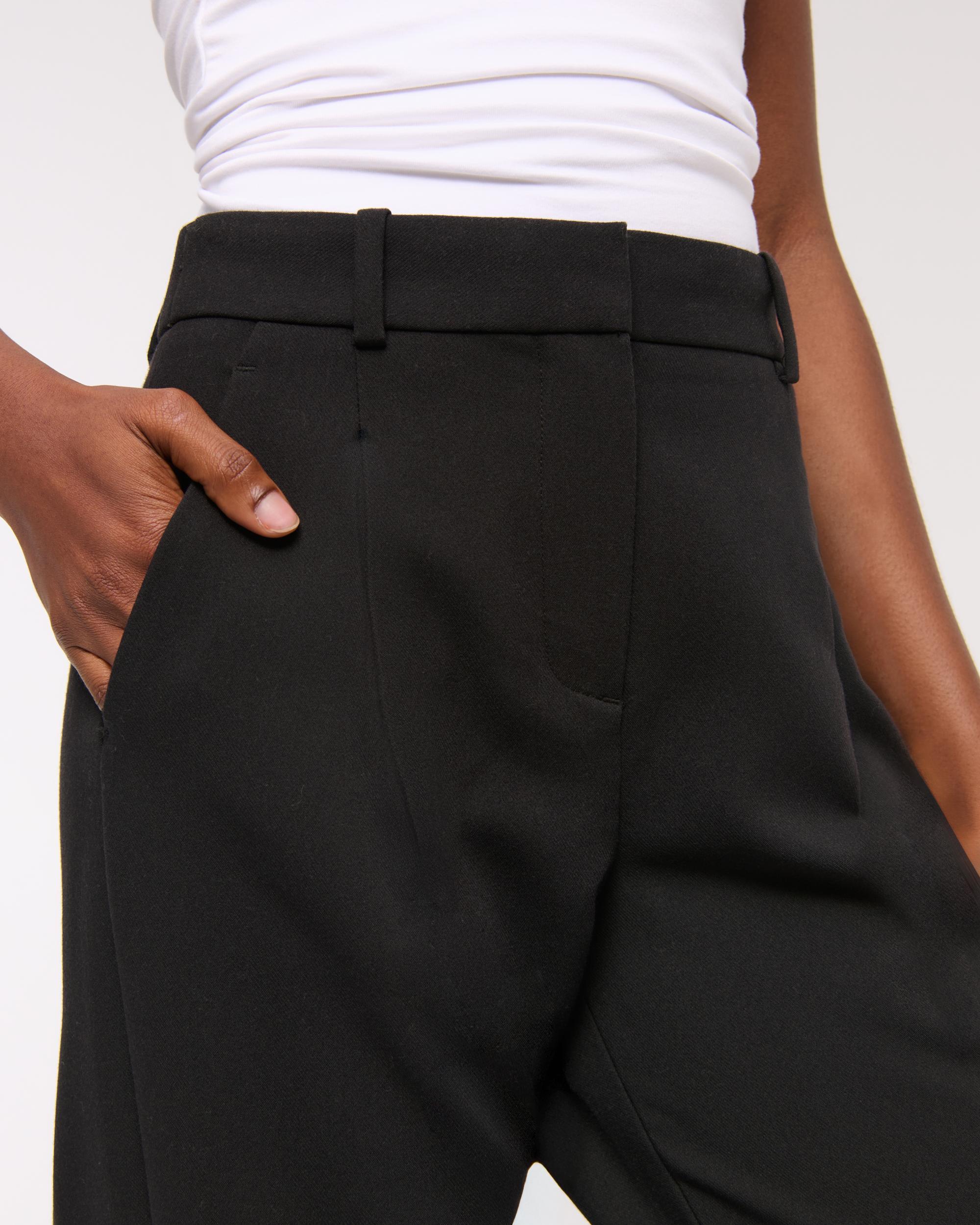 A&F Quinn Tailored Straight Pant Product Image