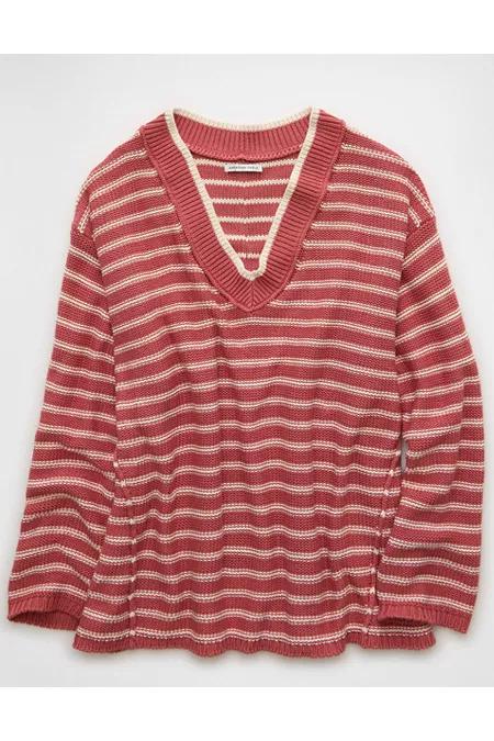 AE Big Hug V-Neck Sweater Womens Product Image