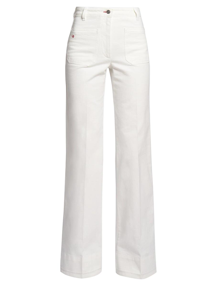 Womens Alina High-Rise Flared Jeans Product Image