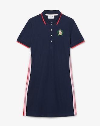 French Made Slim Fit Polo Dress Product Image