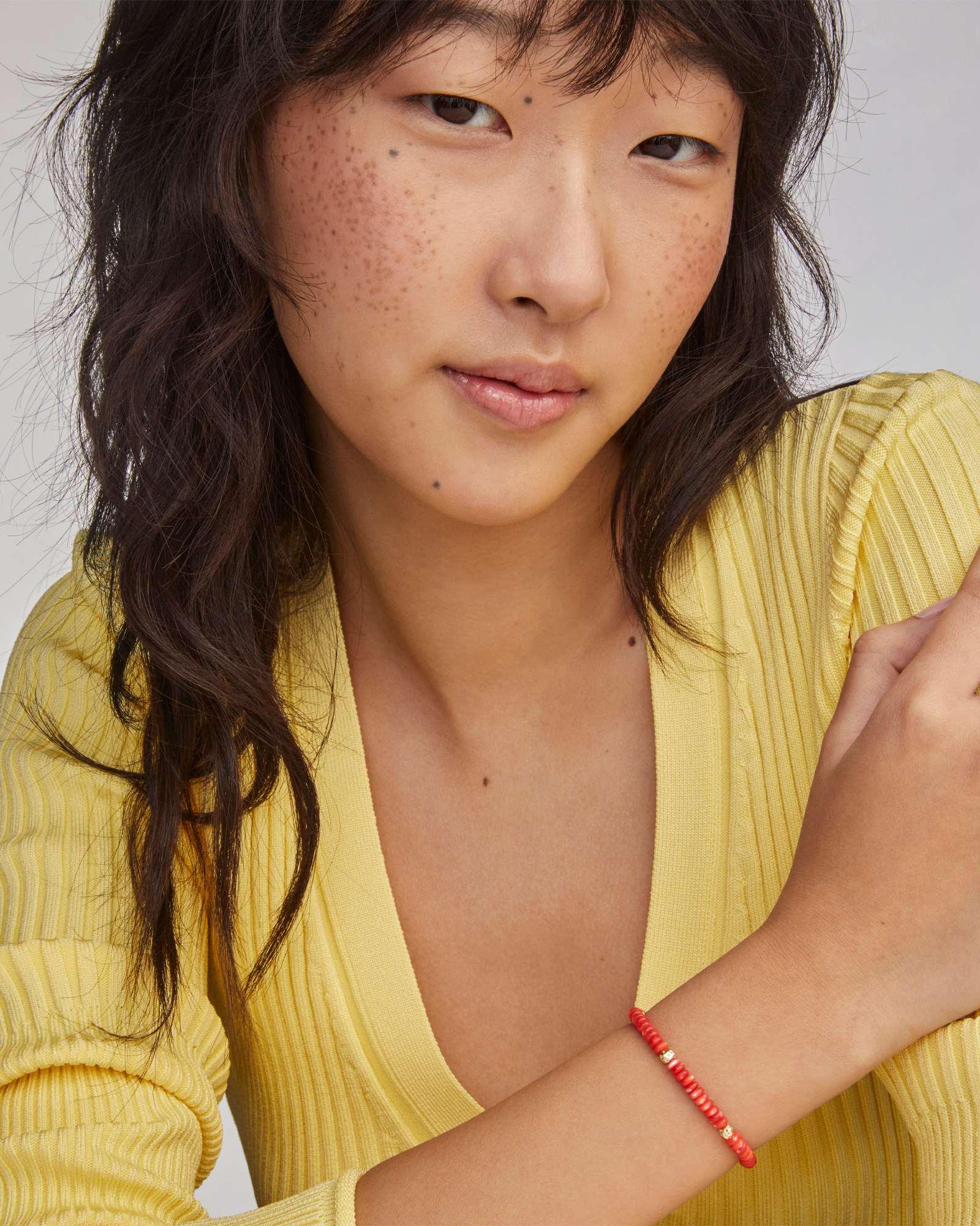 Deliah Gold Delicate Chain Bracelet Product Image