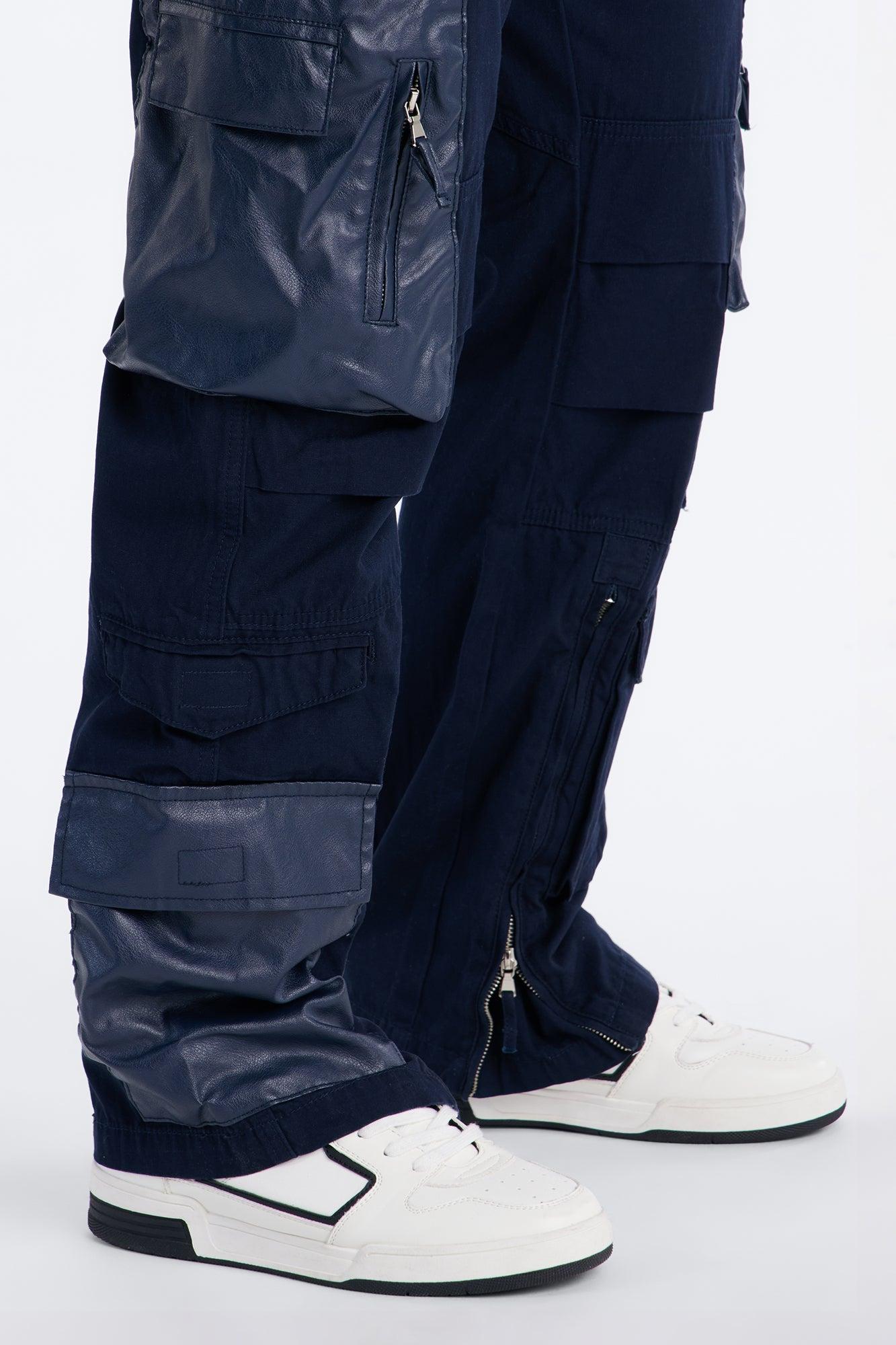 Straight Citadel Expedition Cargo Pant - Blue Male Product Image