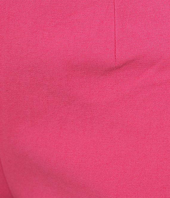 FRANCES VALENTINE Lucy Stretch Cotton High Rise Slim Leg Pants Product Image