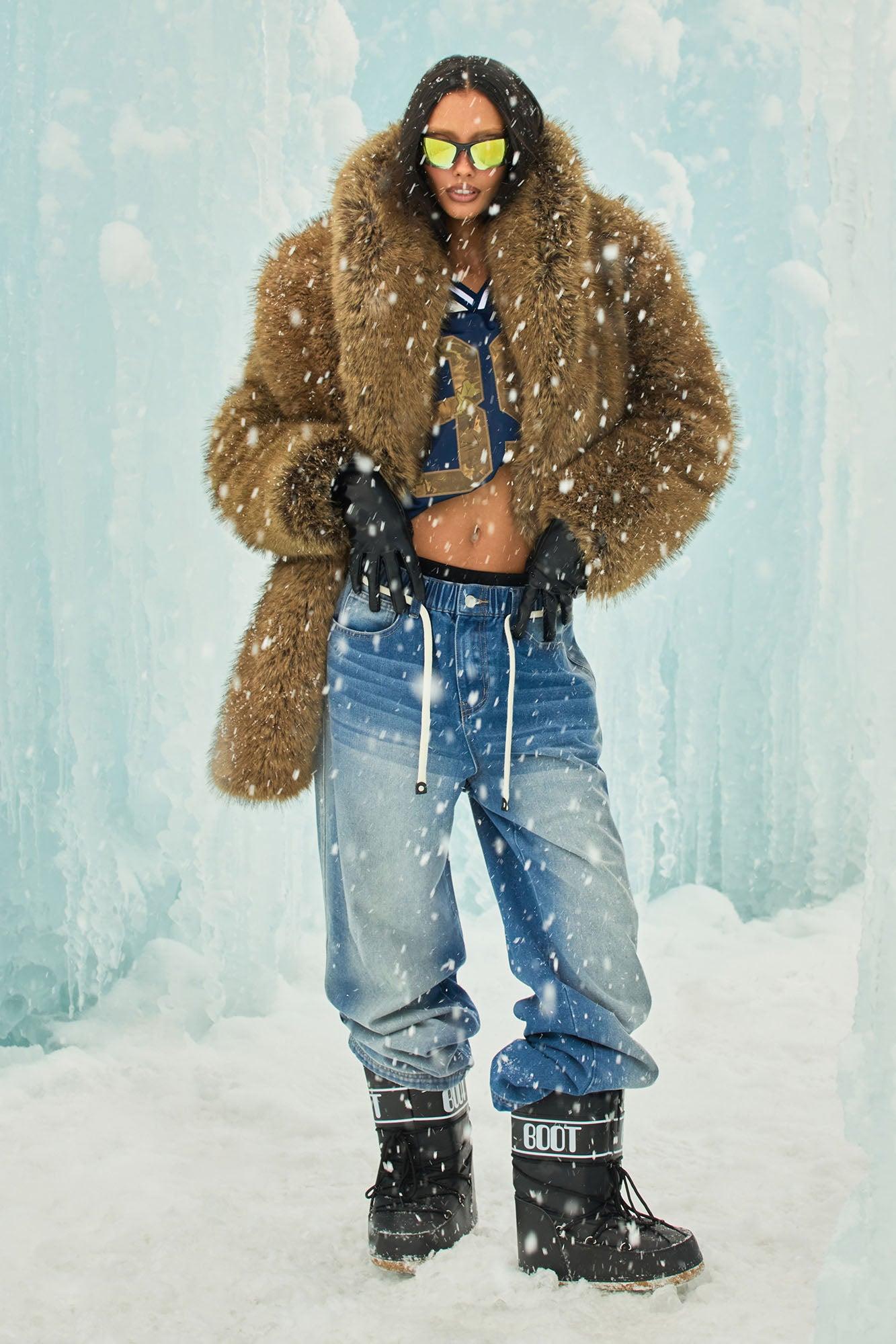 Maeve Tie Waist Wide Leg Jeans - Medium Wash Product Image