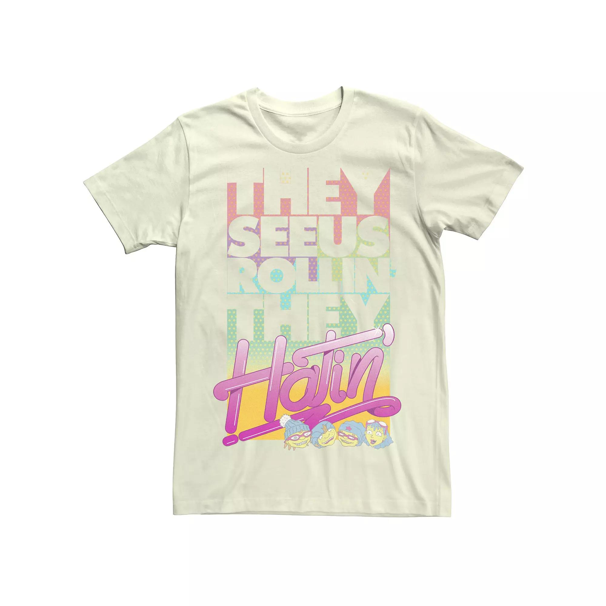 Men's Rocket Power See Us Rollin' Retro Group Tee,  Product Image