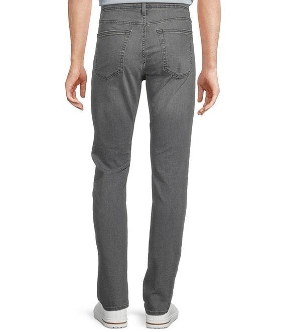 Cremieux Premium Denim Straight Fit Grey Stretch Jeans Product Image