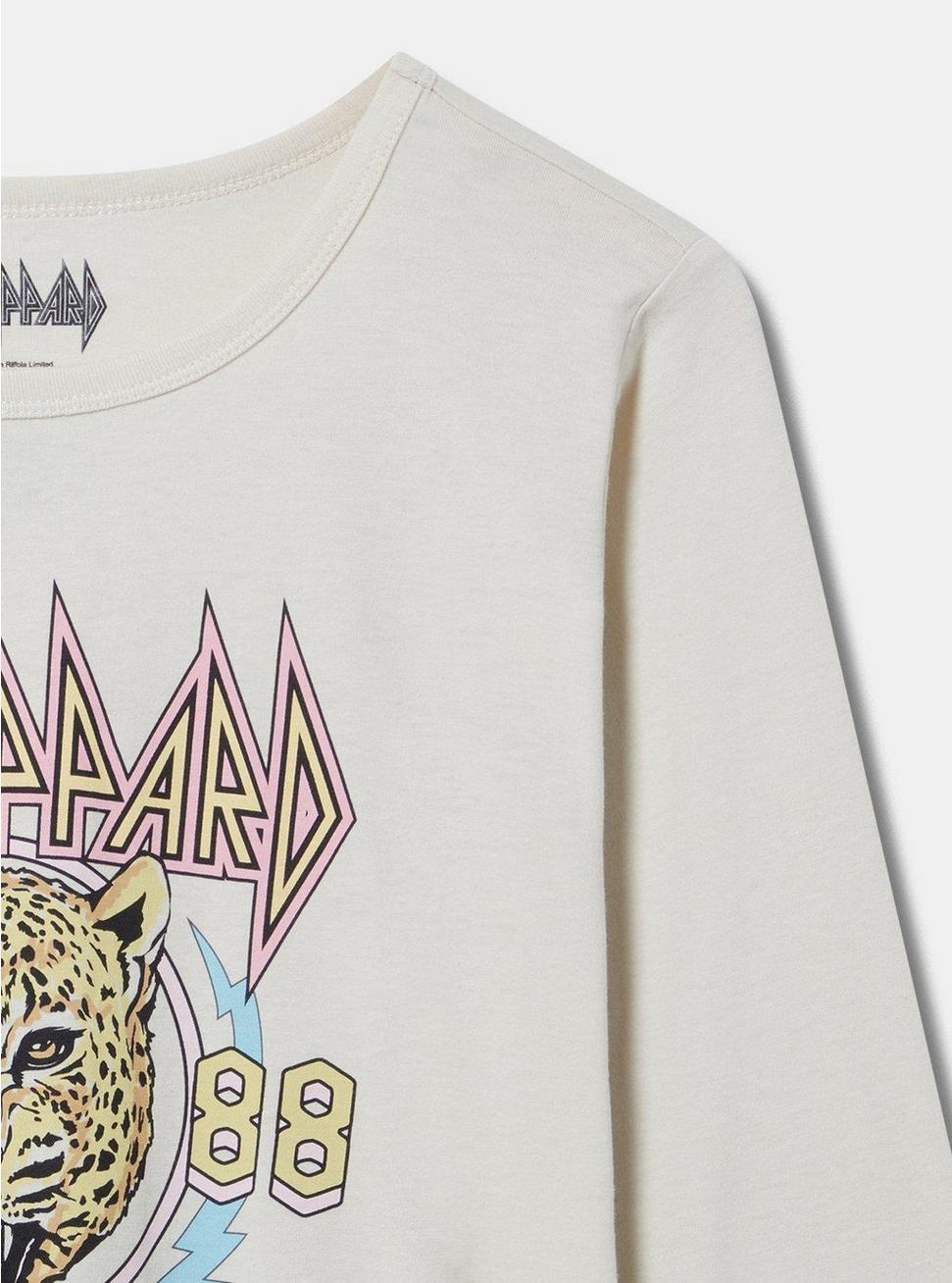 Def Leppard Classic Fit Crew Cotton Tee Product Image