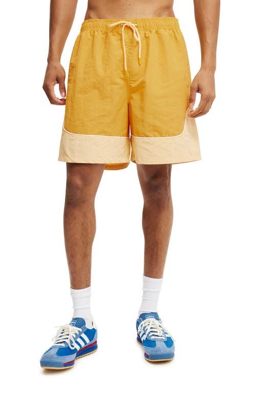 Cotton On Men's All Purpose Short in Yellow Tonal Panel at Nordstrom, Size X-Small Product Image