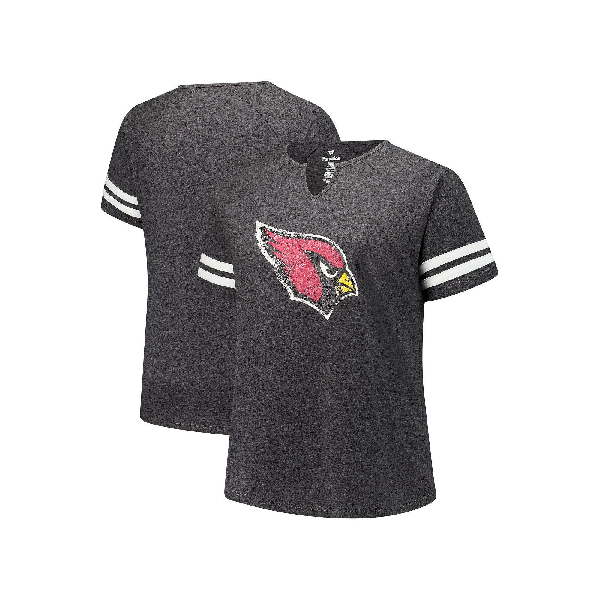 Women's Fanatics Charcoal Arizona Cardinals Plus  Product Image