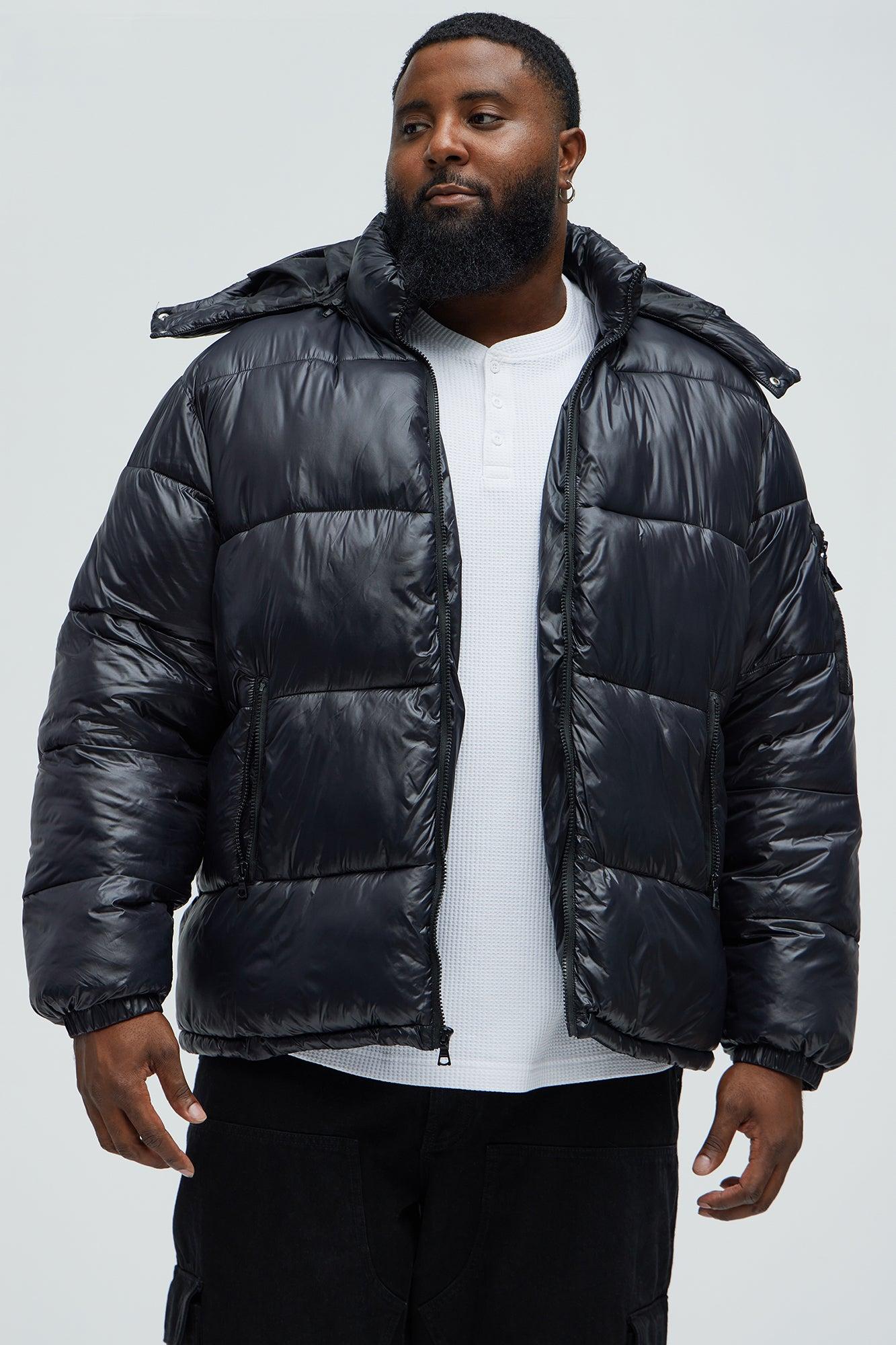 Nixer Puffer Jacket - Black Male Product Image