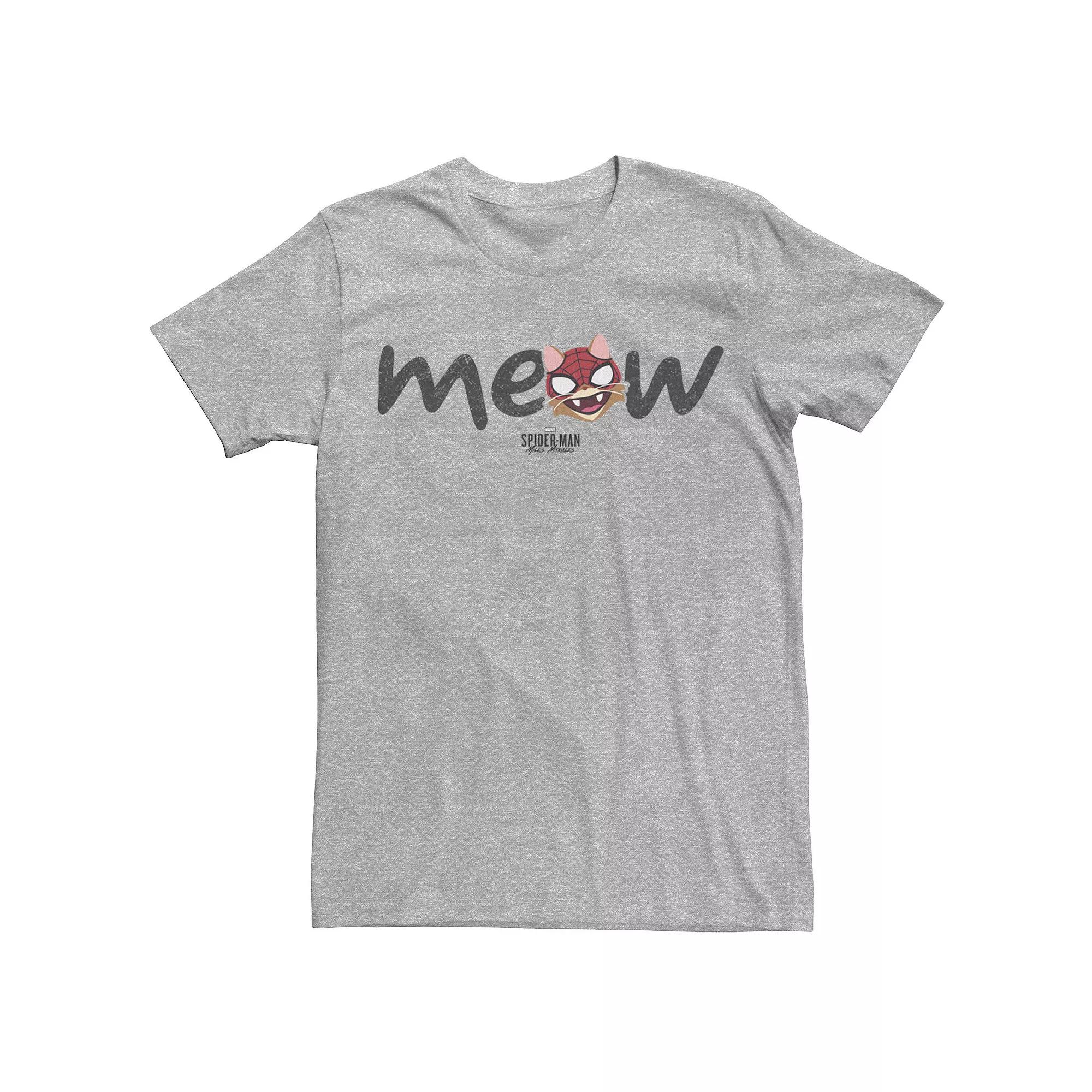 Men's Marvel Spider-Man: Miles Morales Spider-Cat Meow Tee,  Product Image