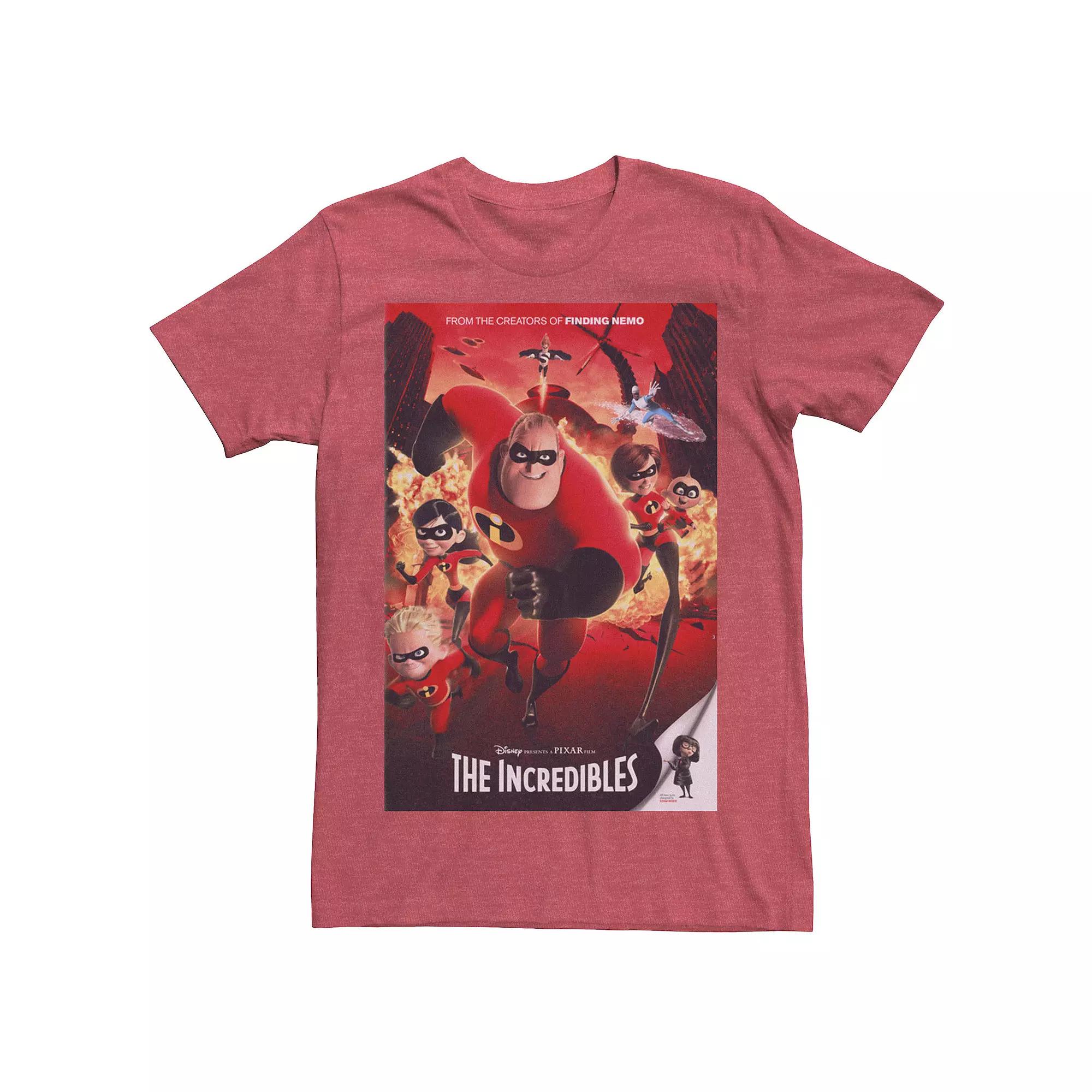 Disney / Pixar's The Incredibles Men's Group Shot Movie Poster Tee,  Product Image