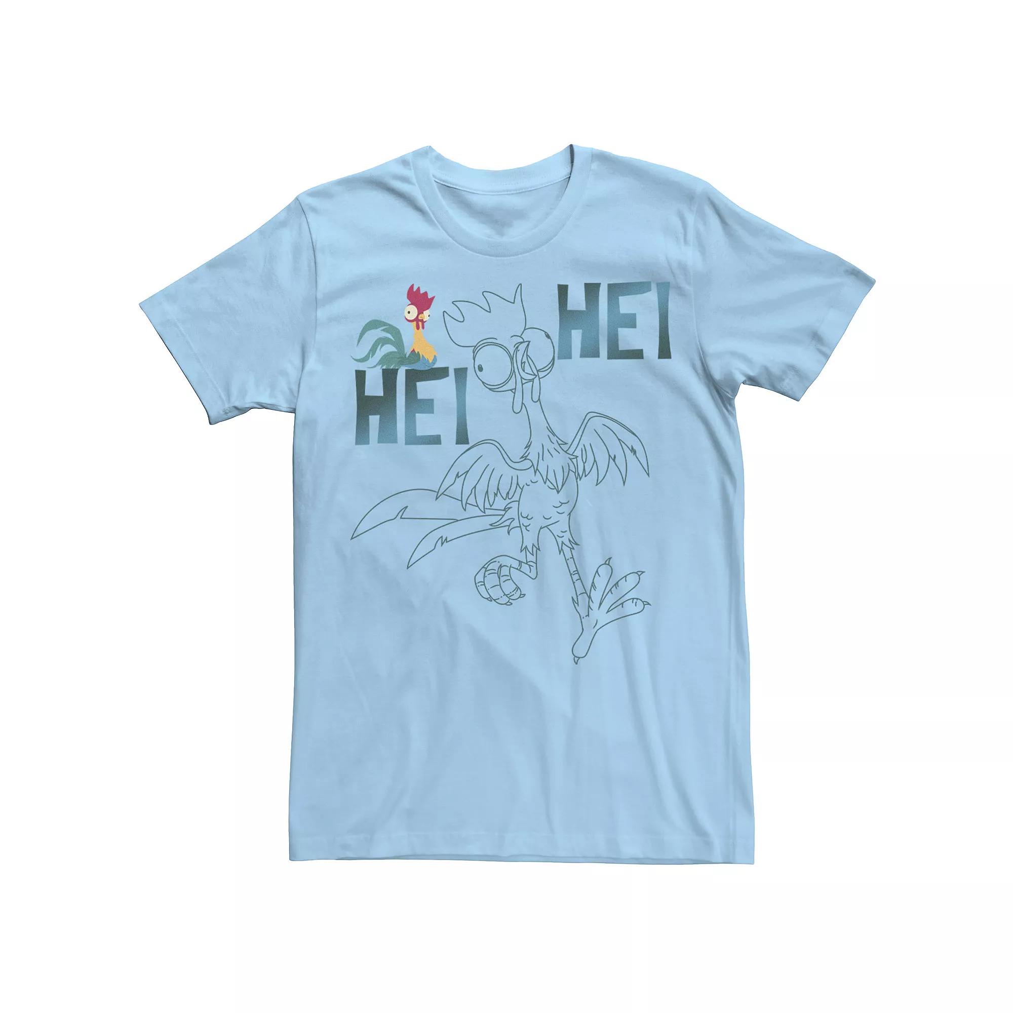Disney's Moana Hei Hei Men's Outline Tee,  Product Image