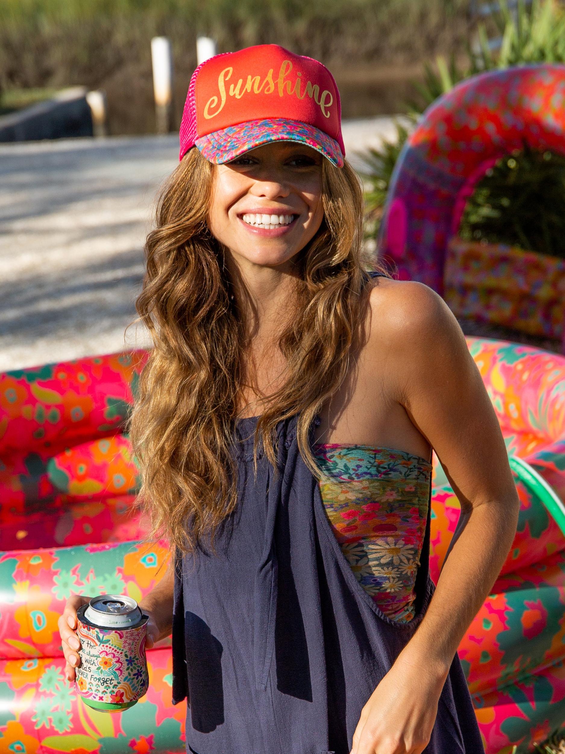 Adjustable Trucker Hat - Sunshine Product Image