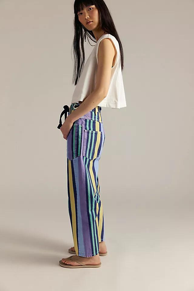 We The Free Moxie Printed Low-Slung Barrel Jeans Product Image