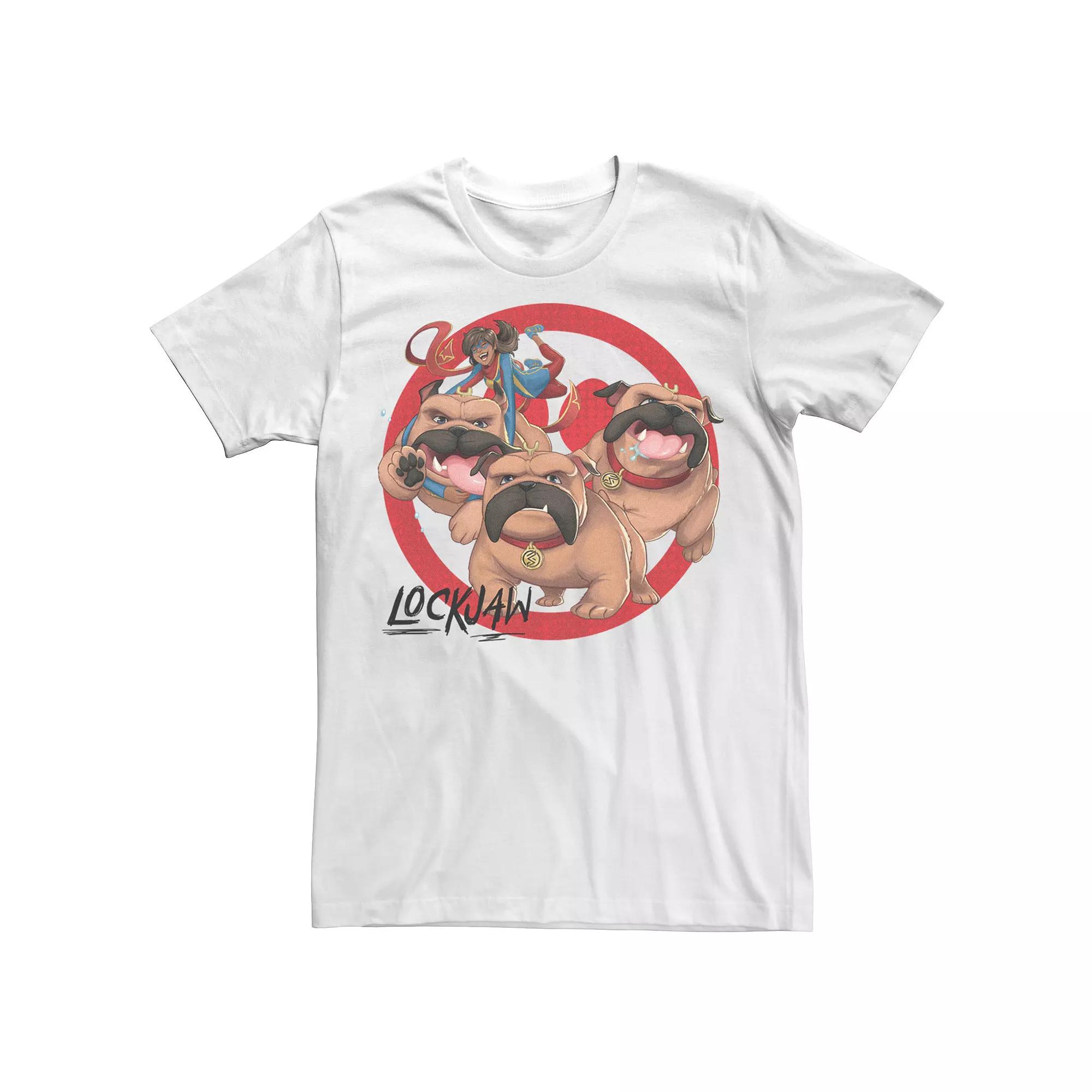 Men's Marvel Rising Secret Warriors Lockjaw Symbol Collage Tee,  Product Image