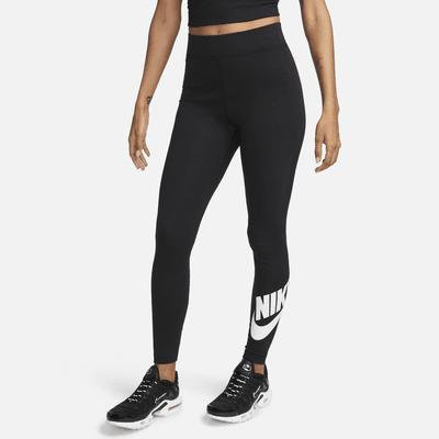 Womens Nike Sportswear Classics High-Waisted Graphic Leggings | DV7791-010 Product Image