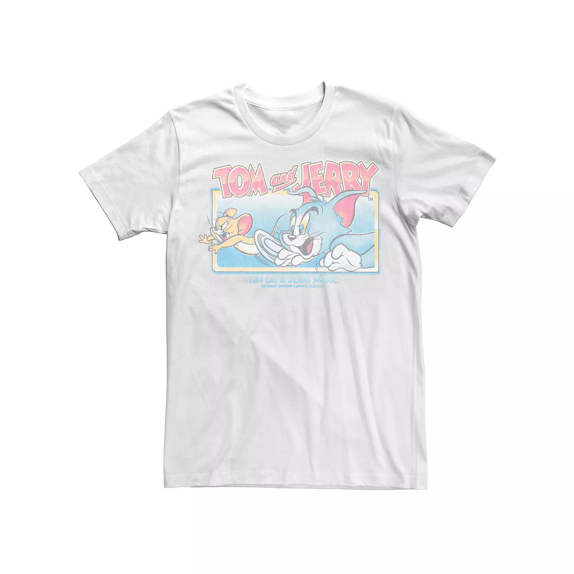 Men's Tom And Jerry Playful Friends Tee,  Product Image