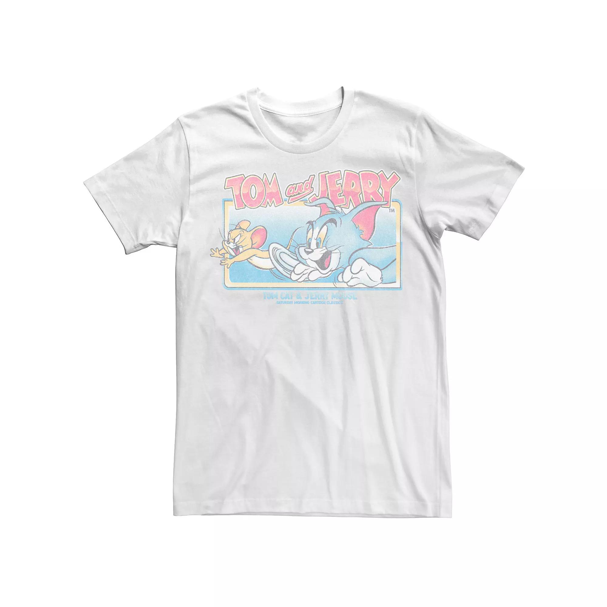 Men's Tom And Jerry Playful Friends Tee,  Product Image