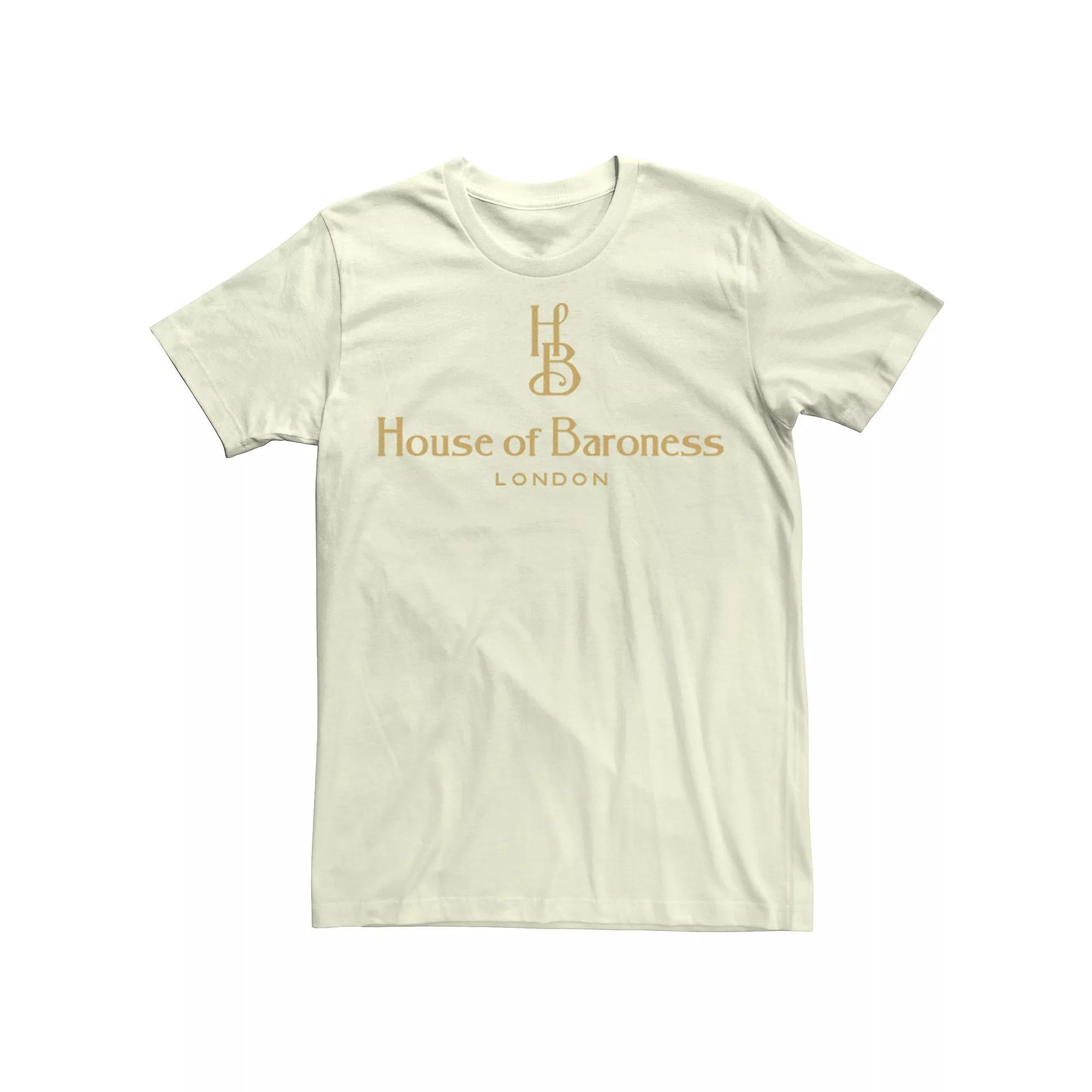 Disney's Cruella De Vil Men's House Of Baroness London Gold Logo Tee,  Product Image