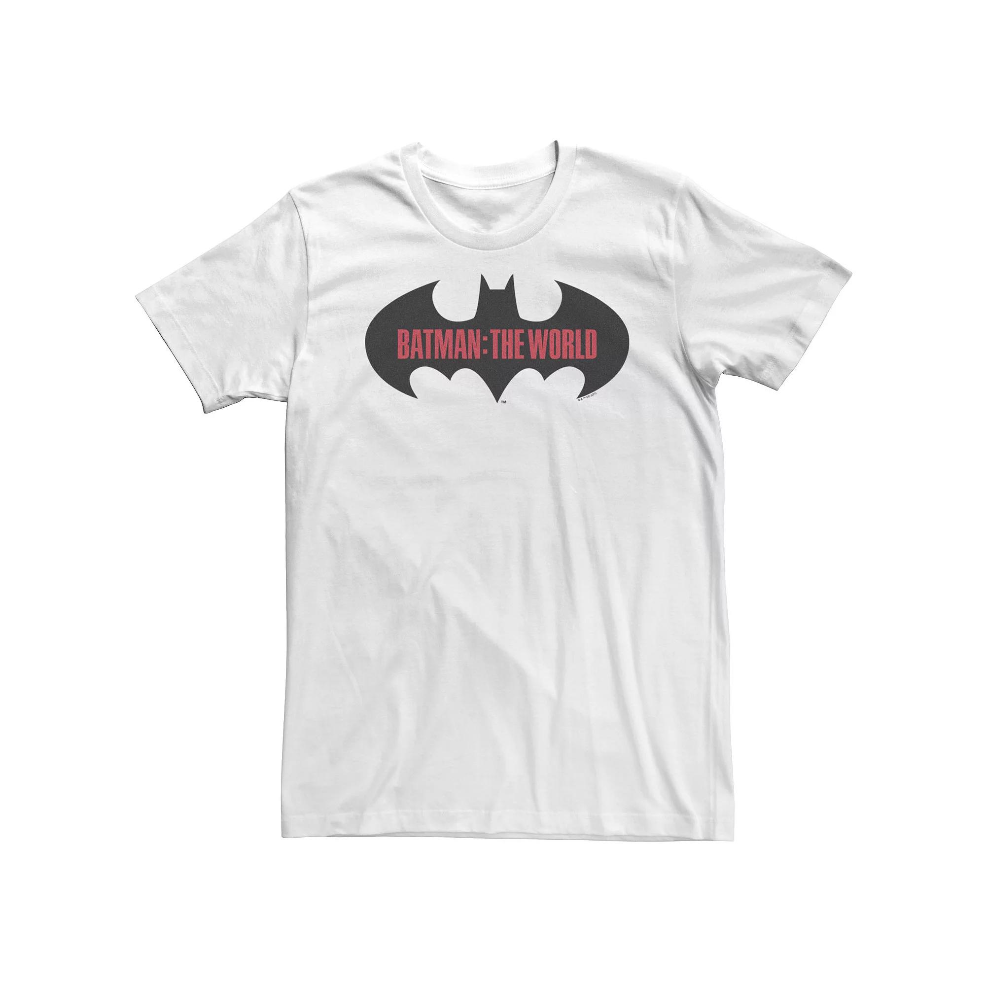 Big & Tall Batman: El Mundo Spain Bat Logo Tee, Men's,  Product Image