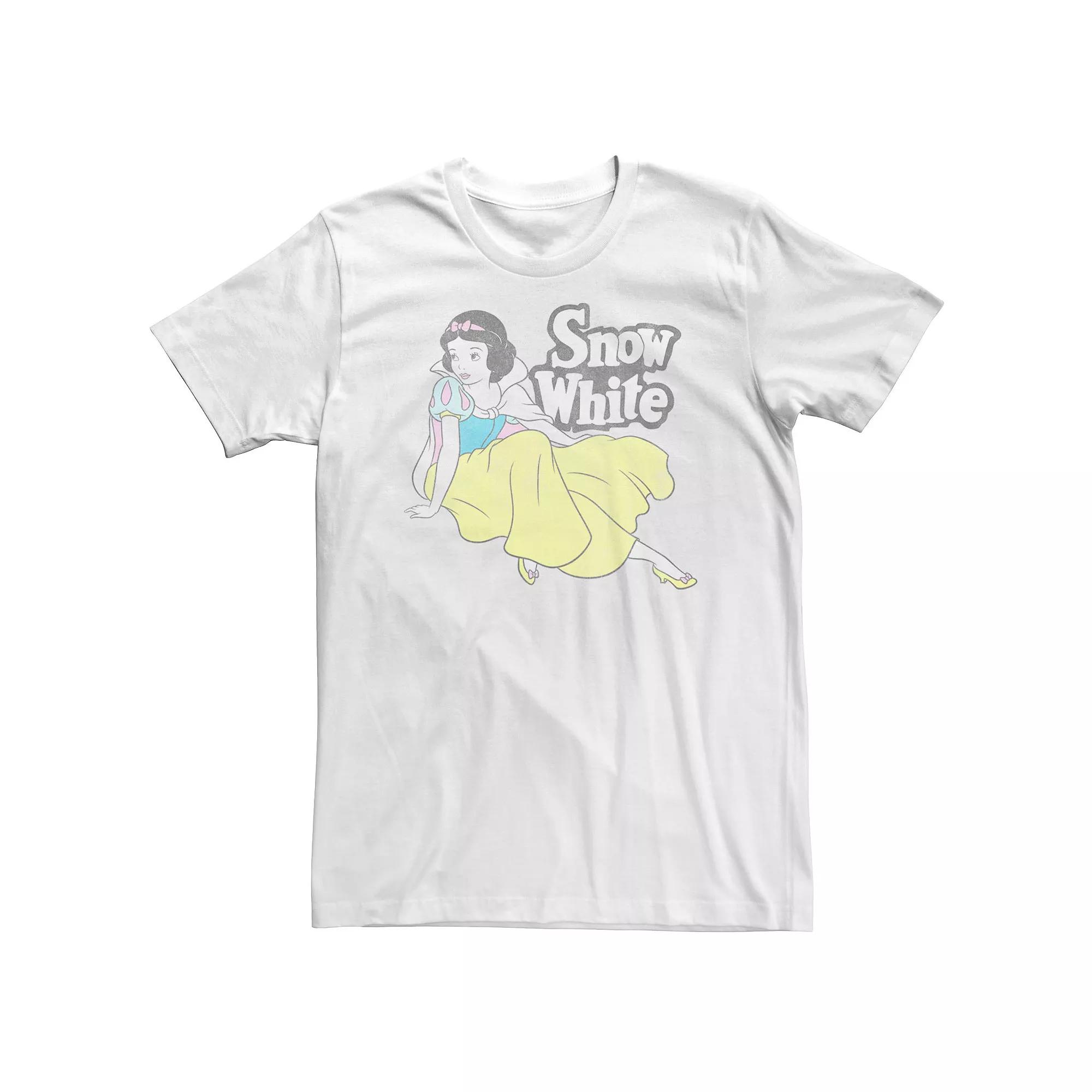 Big & Tall Disney Snow White Simple Portrait Tee, Men's,  Product Image