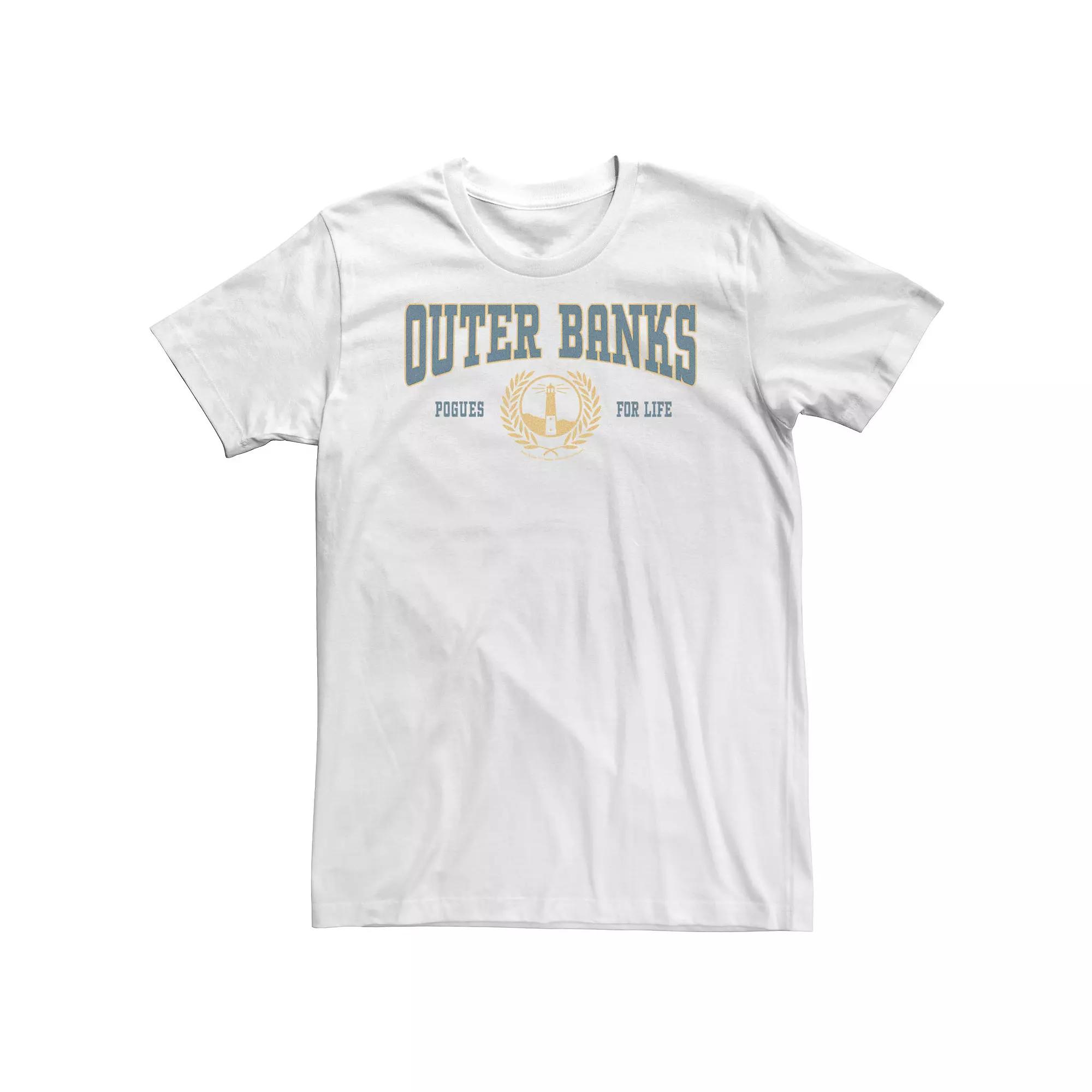 Big & Tall Outer Banks Collegiate Style Crest Tee, Boy's,  Product Image