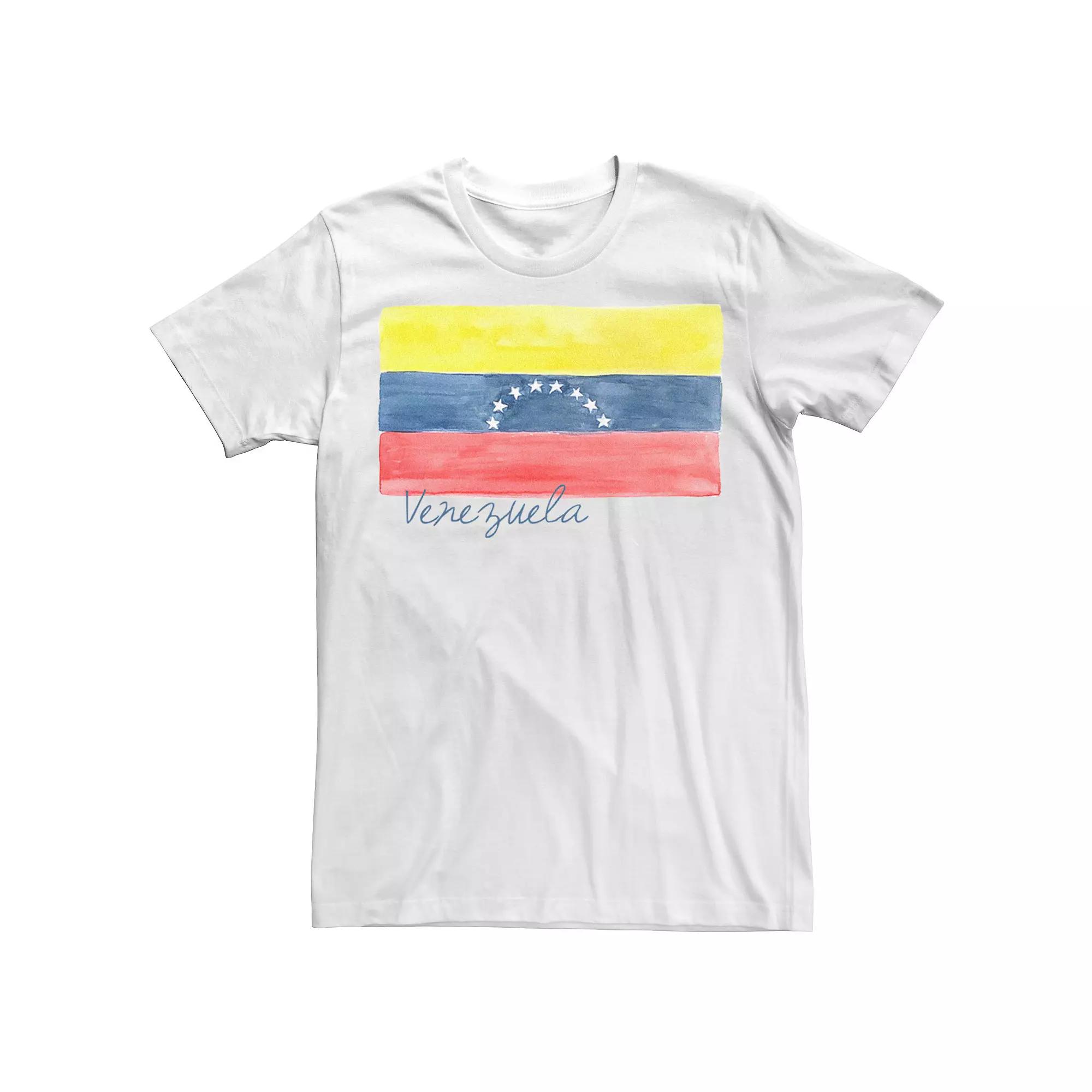 Men's HHM Venezuela Flag Watercolor Tee,  Product Image