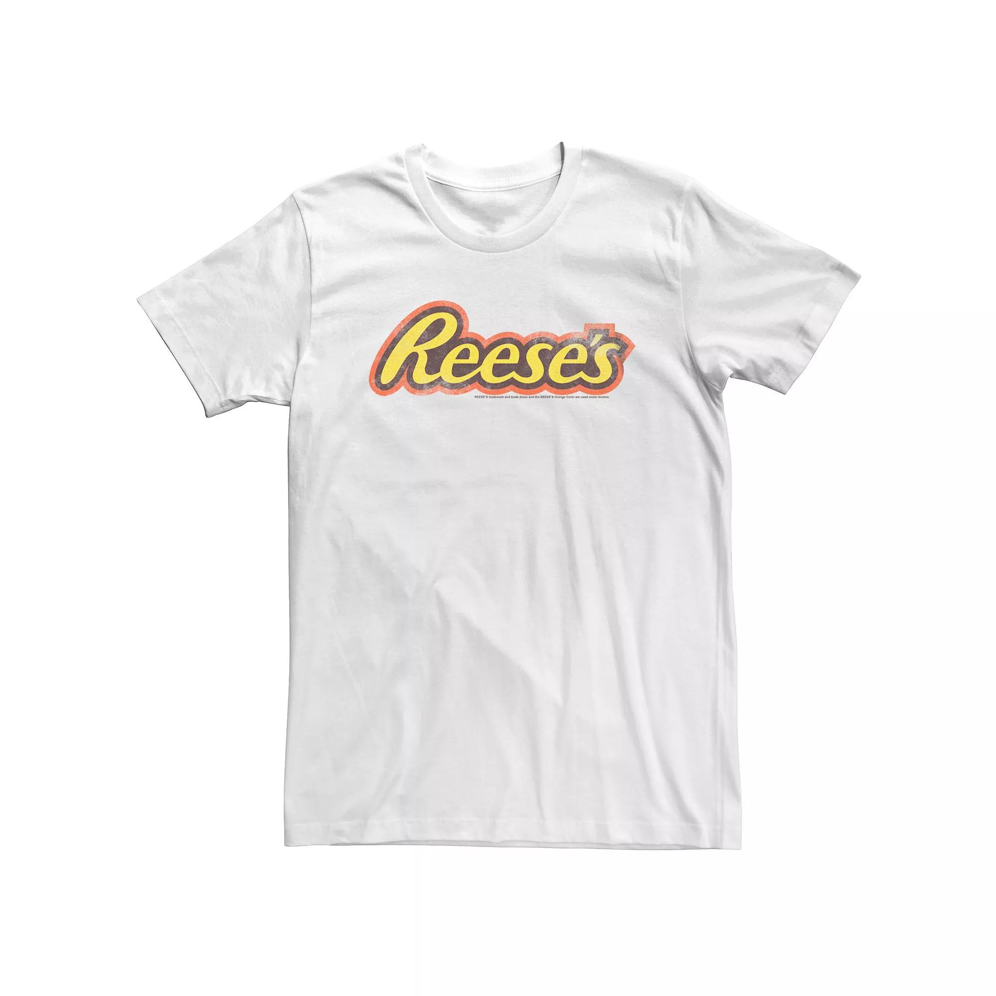 Big & Tall Reeses Milk Chocolate Vintage Logo Tee, Men's, Size: 3XL Tall, White Product Image