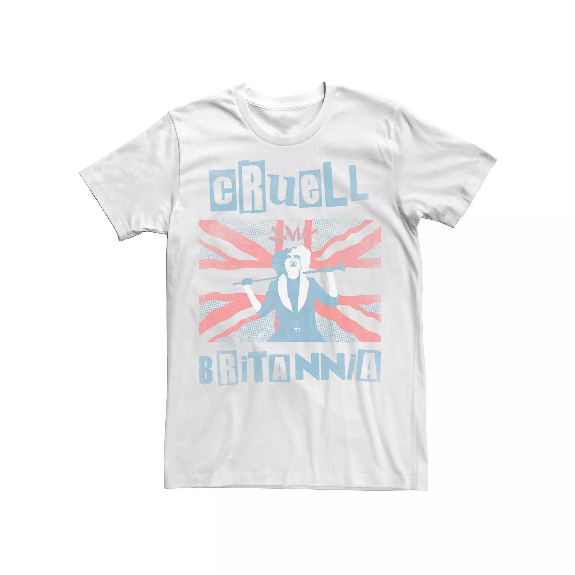 Disney's Cruella De Vil Men's Britannia Tee,  Product Image