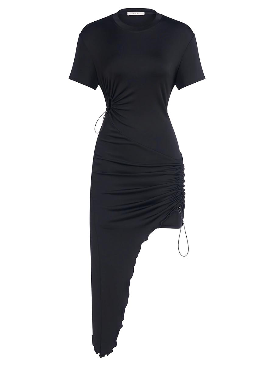 Womens Brielle Drawstring T-Shirt Dress Product Image