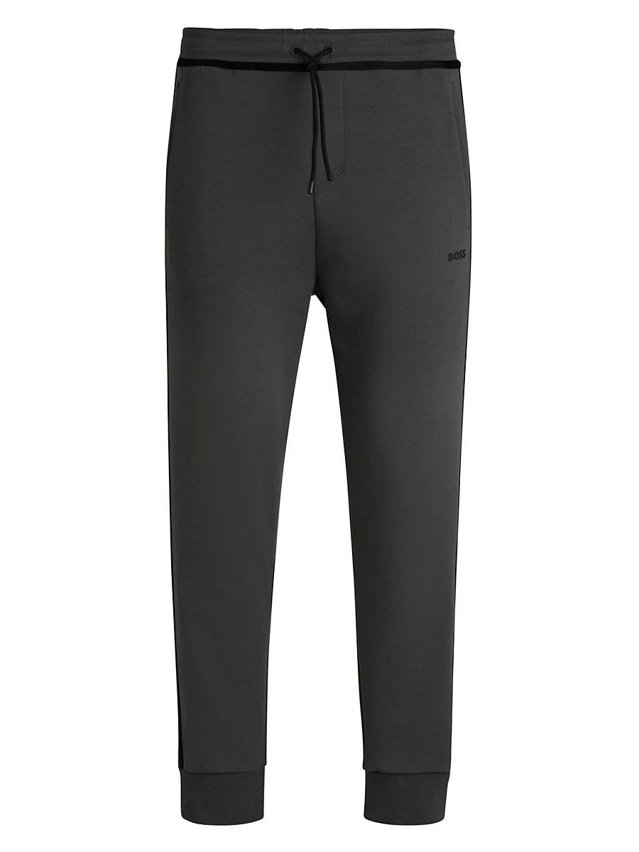 Mens Tracksuit Bottoms with Tape and Logo Product Image