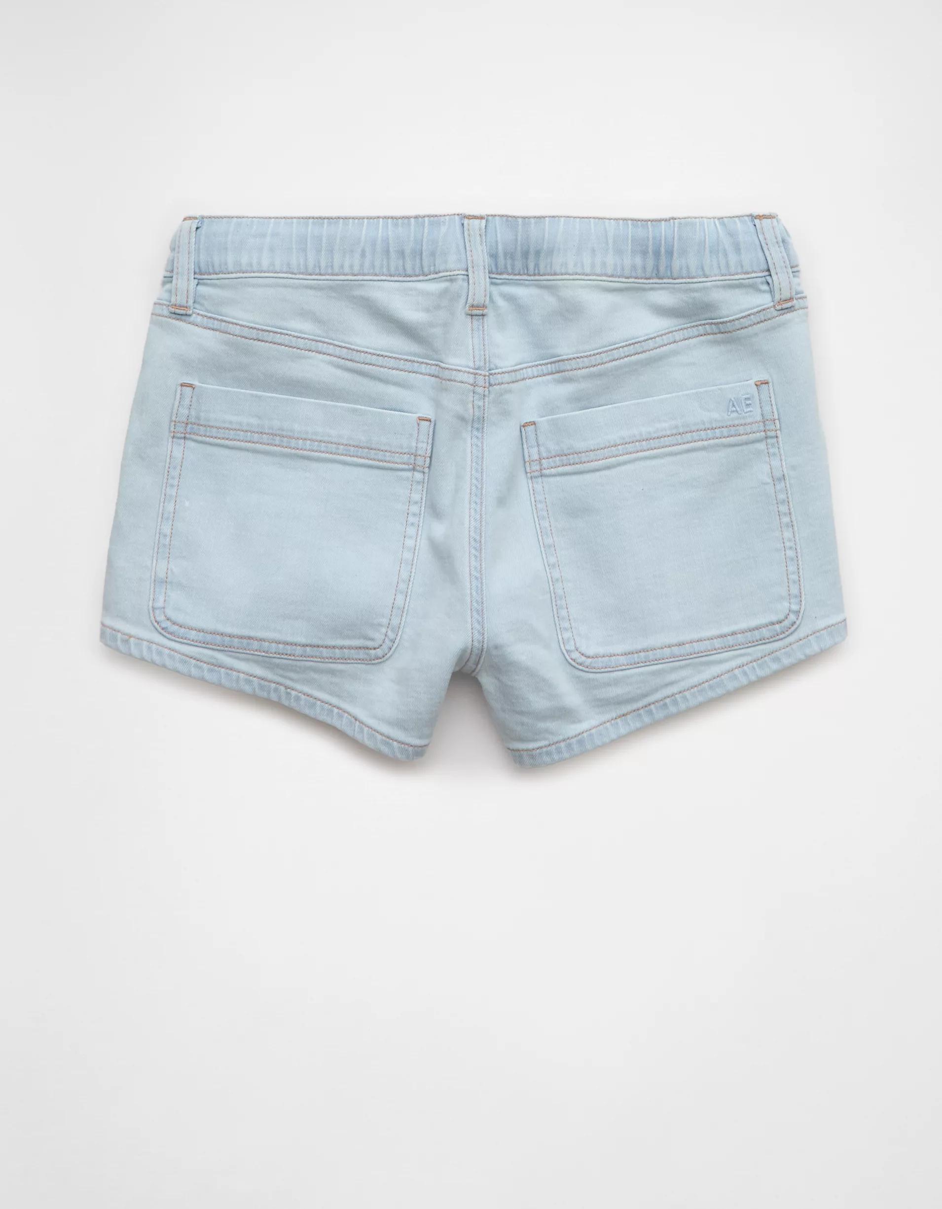 AE Dreamy Drape Stretch Denim Easy Shortie Product Image