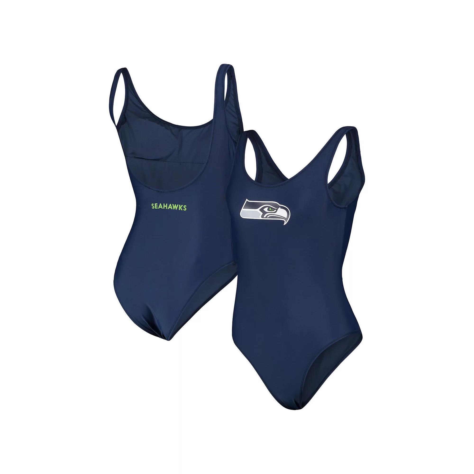 Women's G-III 4Her by Carl Banks Red Tampa Bay Buccaneers Making Waves One-Piece Swimsuit,  Product Image