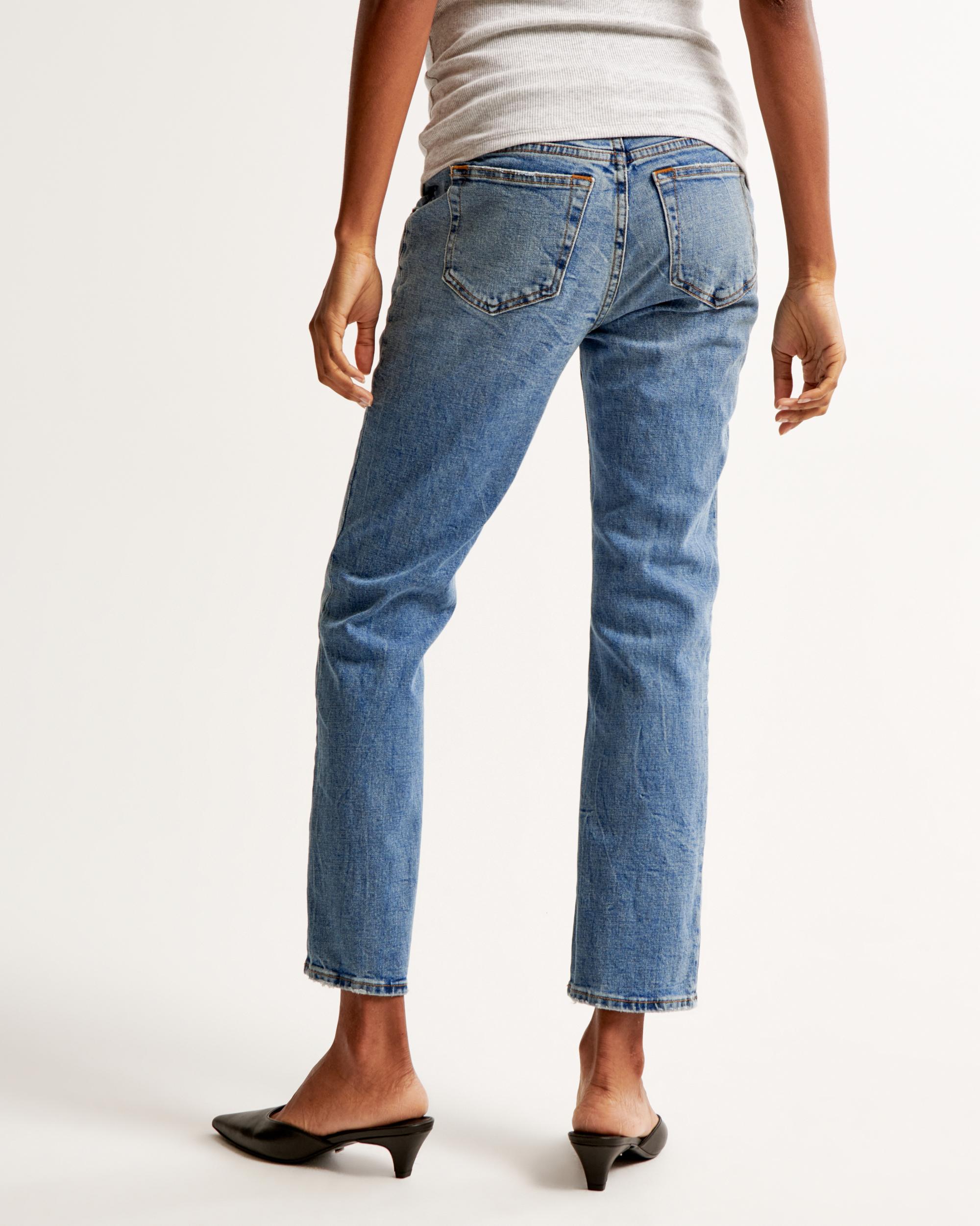 Maternity Ankle Straight Jean Product Image