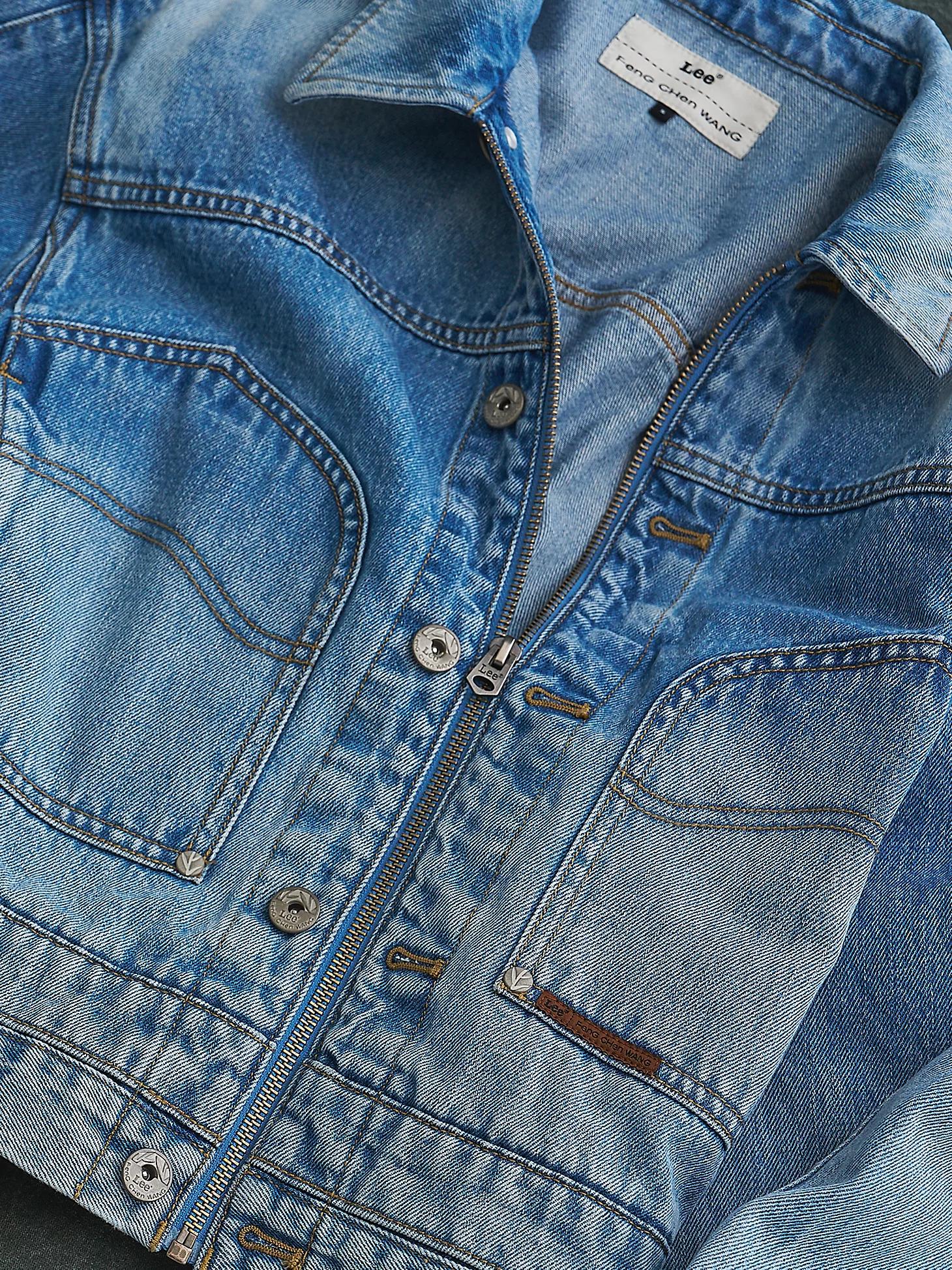 Women's Lee® x Feng Chen Wang Full Zip Denim Jacket | Women's Jackets & Outerwear | Lee® Product Image